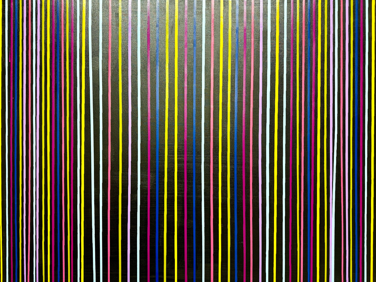 „Straight No. 2" Abstrakte Acryl Malerei auf Leinwand 100x120 cm